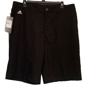 Adidas Climalite Black Golf Shorts NEW WITH TAGS